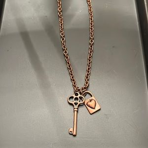 Brass charm necklace. BUNDLE 3 for $25